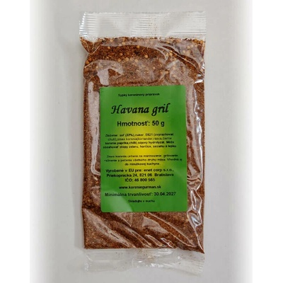 Green home Havana grill všestranná koreniaca zmes 50 g