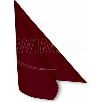 Wimex Obrúsok Premium bordový 40x40cm 50ks
