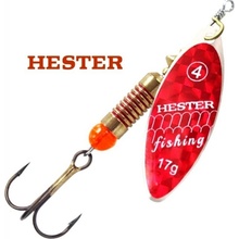 Hester Fishing třpytka Willow Red Holo Scales vel.1 3g