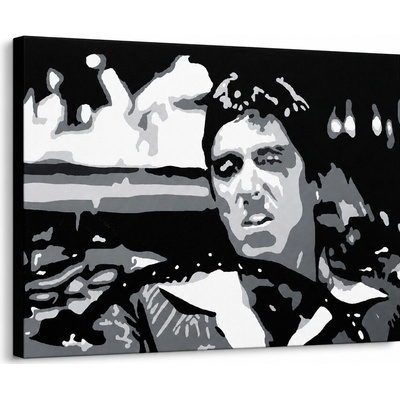 Ručne maľovaný POP Art obraz AL PACINO - 40x30 cm