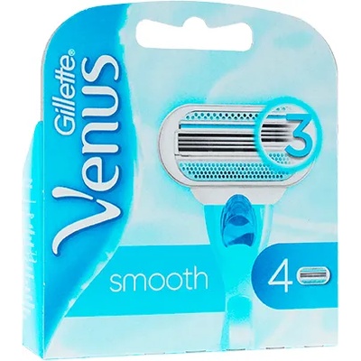 Gillette Venus Smooth сменяеми глави 4 бр