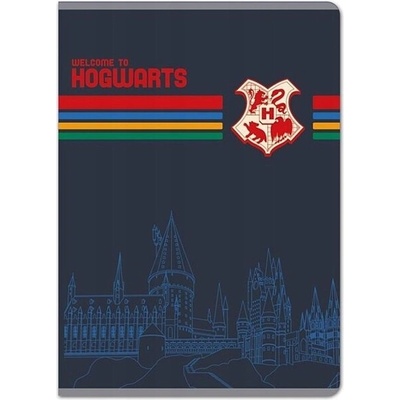 BENIAMIN SEŠIT A5 HARRY POTTER MODRÝ čtverečkovaný