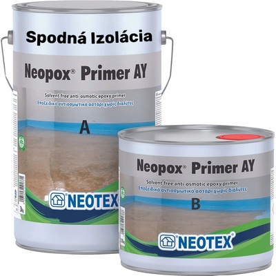 NEOTEX Neopox Primer AY - spodná izolácia proti vzlínajúcej vlhkosti Balenie: 5,05 kg, Farba: Transparent