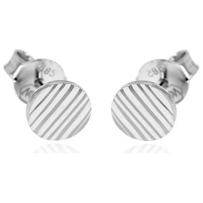 Zlatnictví U Kostela zlaté náušnice placičky 5256B