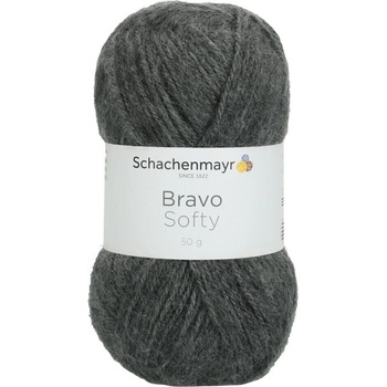 Schachenmayr Bravo Softy Medium Grey Плетива прежда (9807589-08319)