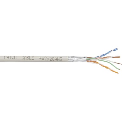Tru Components CAT 5e SF/UTP 4 x 2 x 0.14 mm² 50m bílý