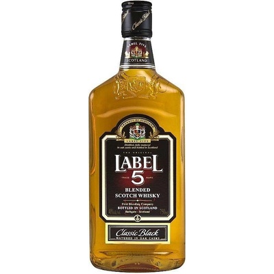 LABEL 5 40% 1 l (holá láhev)