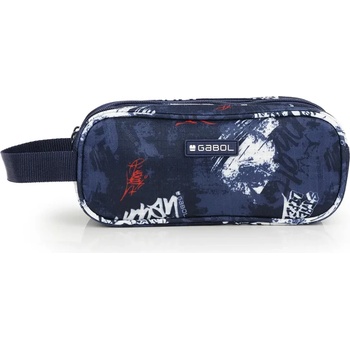 Gabol Ученически несесер Gabol Dash с три ципа, мек