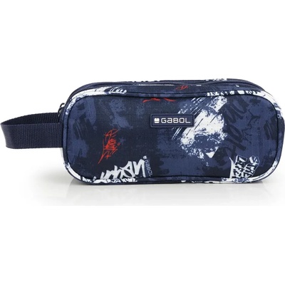 Gabol Ученически несесер Gabol Dash с три ципа, мек