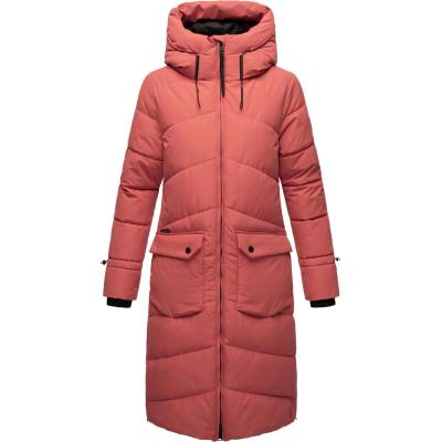 MARIKOO Зимно палто розово, размер xs
