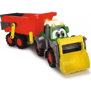 Dickie Happy Traktor s přívěsem 65 cm