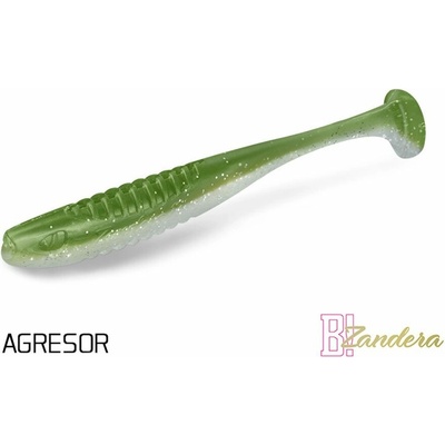 Delphin Umělá nástraha Zandera FlexiFloat UVs 12cm 6x 5ks - AGRESOR