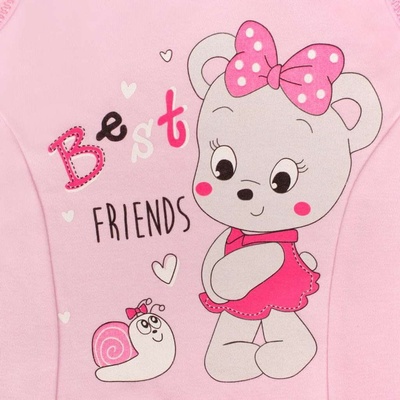 Kojenecké dupačky New Baby myška růžové