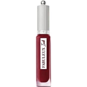 Bourjois Fabuleux Ink с блясък течно червило 3.5 ml нюанс 05 Berry'Tale Romance