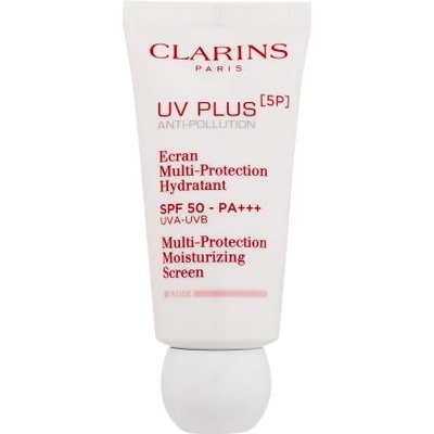 Clarins UV Plus 5P Multi-Protection Moisturizing Screen SPF50 защитен и хидратиращ флуид за лице 30 ml за жени