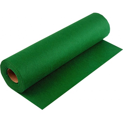 Stoklasa Filc / plsť 730123/17 jednobarevný, zelený irský, š. 41cm, 215g/m2, tloušťka 1-1,4mm (látka v metráži)