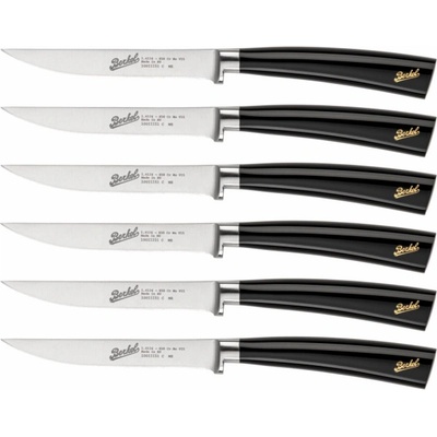 Berkel Elegance Glossy Black Steak Set 6 ks