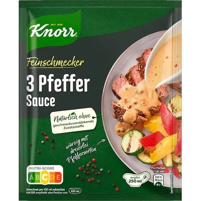 Knorr Feinschmecker 3 Pfeffer Sauce 40 g