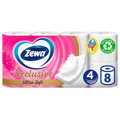 Zewa Exclusive Ultra Soft 4-vrstvový 8 ks