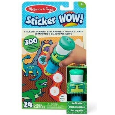 Melissa & Doug Samolepky v tubě Dinosaurus