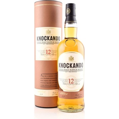 Knockando 12y 43% 0,7 l (holá láhev)