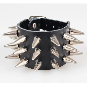 Image 1 of Black & metal Гривна Шипове 3 - bwz-483