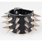 Black & metal Гривна Шипове 3 - bwz-483
