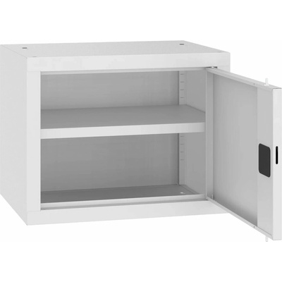 Malow Spisová skříň kovová SBM 401 M 465 x 600 x 435 mm světle šedá, tmavě šedá RAL 7032 – Zboží Dáma