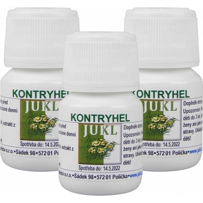 Jukl Bylinářství kořenářství Tinktura Kontryhel 3 x 30 ml