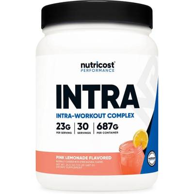 Nutricost Комплекс по време на тренировка 687 g на прах, с вкус на розова лимонада | Nutricost (67238 (221103) NC)