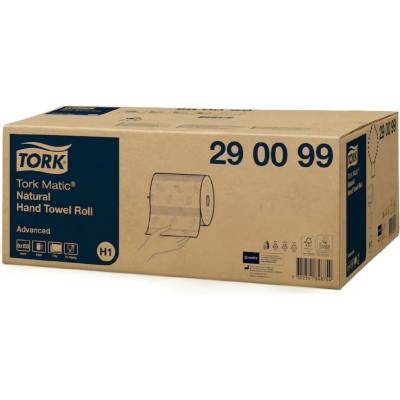 Tork Matic natural H1, dvojvrstvové, 6 x 150 m