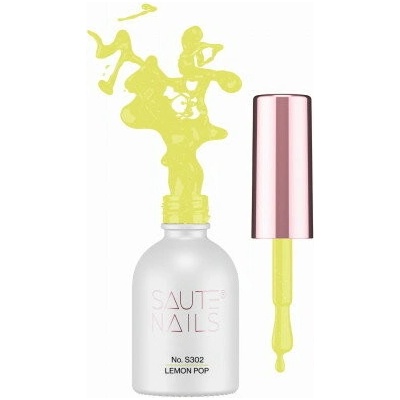 Gelový lak na nehty Saute Nails S302 Lemon Pop 8 ml