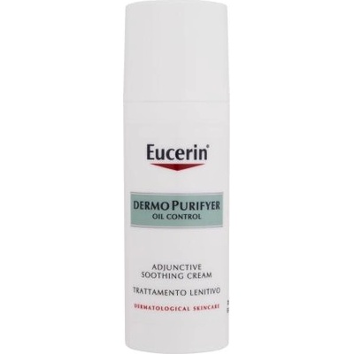 Eucerin DermoPurifyer Oil Control Adjunctive Soothing Cream успокояващ крем за лице 50 ml за жени