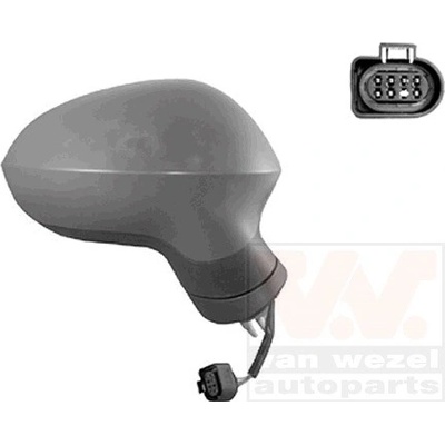 Vonkajżie spätné zrkadlo VAN WEZEL 4940818
