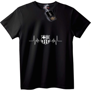 NOONEBRAND Barcelona Тениска FCB Сърдечен Ритъм - XS, White