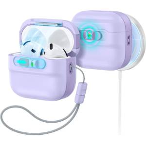 ESR PULSE HALOLOCK MAGSAFE калъф за Apple AirPods 4 / 5, лавандулов