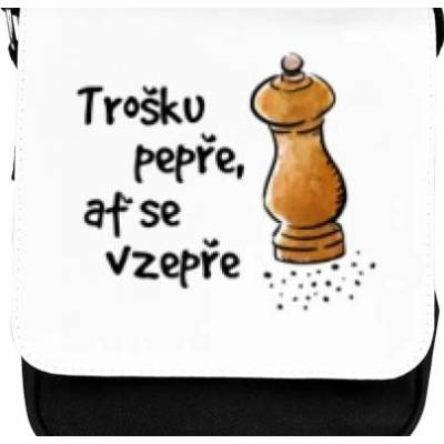Malá brašna přes rameno Trošku pepře ať se vzepře