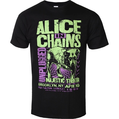 ROCK OFF Мъжка тениска Alice In Chains - Unplugged Dog - ROCK OFF - AICTS22MB