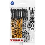 Zebra Химикалка ZEBRA Doodlerz с рисунка на животни 1, 0 мм, синя 10 бр. /опаковка 02617 (02617)