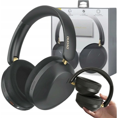 Bezdrátová sluchátka Dudao X22 Max přes uši Bluetooth s ANC - černá