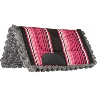 Weaver Leather Westernová deka pod sedlo Felt růžová