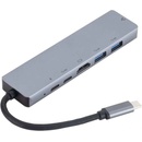 eSTUFF 6-in-1 Mobile USB-C Hub ES623012