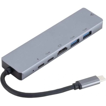 eSTUFF 6-in-1 Mobile USB-C Hub ES623012