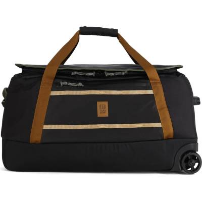 Topo Designs Куфар с колела Topo designs Mountain Duffel Roller 90 Luggage - Black / Neutral (510-5453-0111)