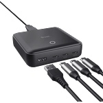 Trust Зарядно устройство за телефони Trust - Maxo (4 порта; 100 W; USB + 3x USB-C; черно) 25242 (25242)