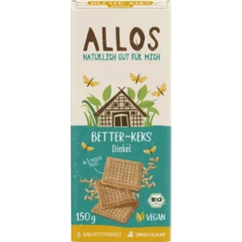 Allos Био бисквити от спелта Better-Keks - 150 г