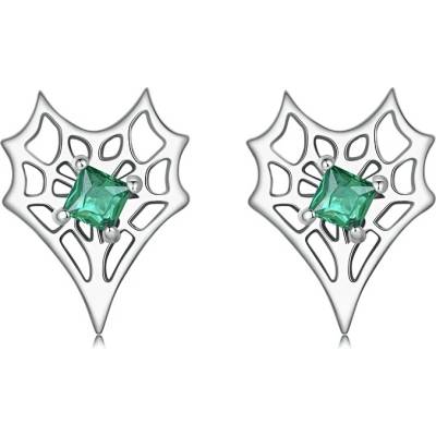 P&J Jewellery stříbrné náušnice Pavoučí elegance SE57