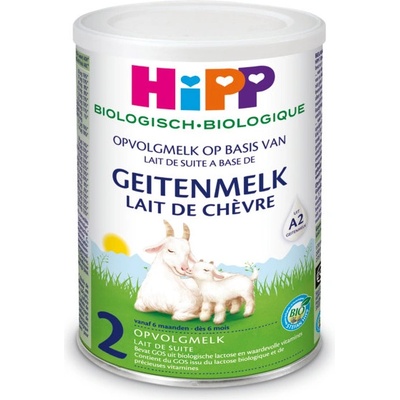 HiPP 2 - Био преходно Козе мляко за кърмачета - 400 гр