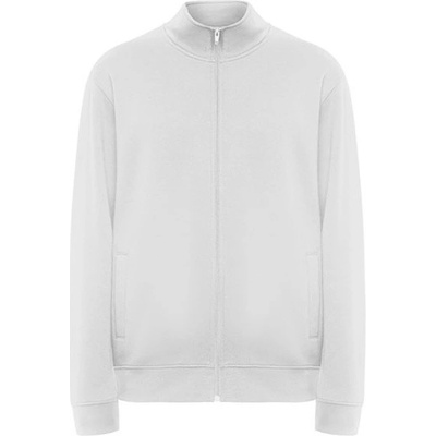 Roly Ulan Unisex mikina so stojačikom CQ6439 White 01