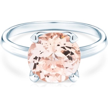 SAVICKI Годежен пръстен Savicki: бяло злато. морганит